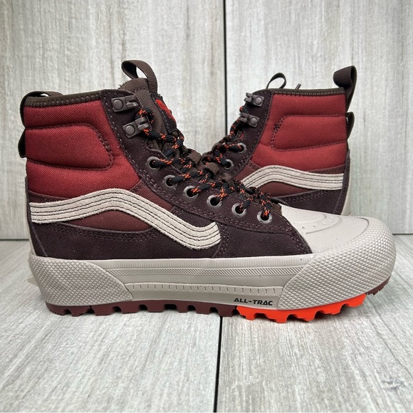 NEW Vans MTE SK8-Hi Gore-Tex ‘Bitter Chocolate’ Sneaker Boot Womens Size 6.5 7.5 - Picture 4 of 13